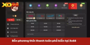 Giới thiệu các cổng thanh toán được Xo88 hỗ trợ